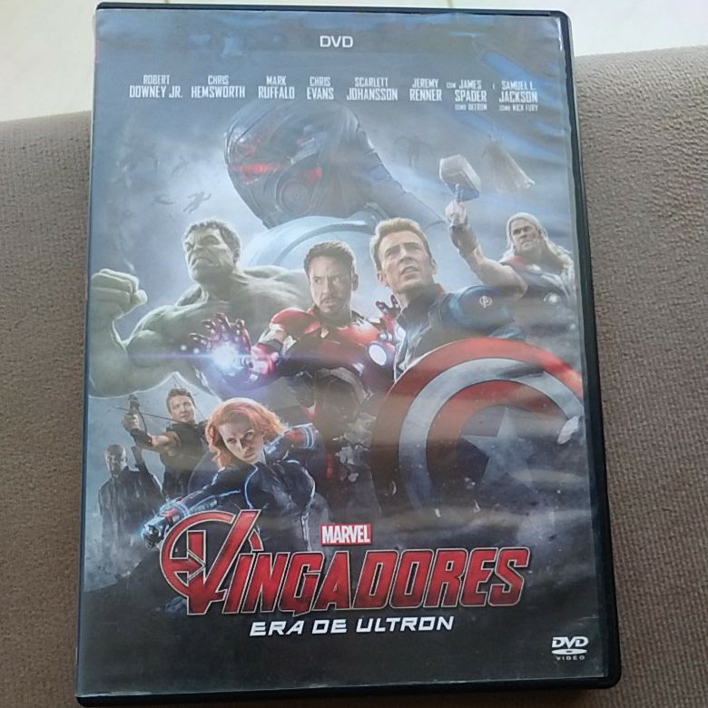 DVD Vingadores 2 Era de Ultron - Marvel (Original) - 1 disco