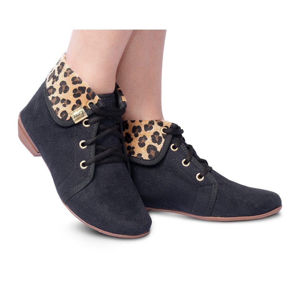 Botas cano curto em hot sale promocao