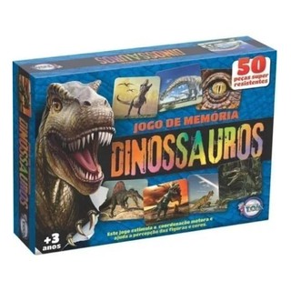 Big Memória/Jogo da Velha - Dinossauros - Ludopia