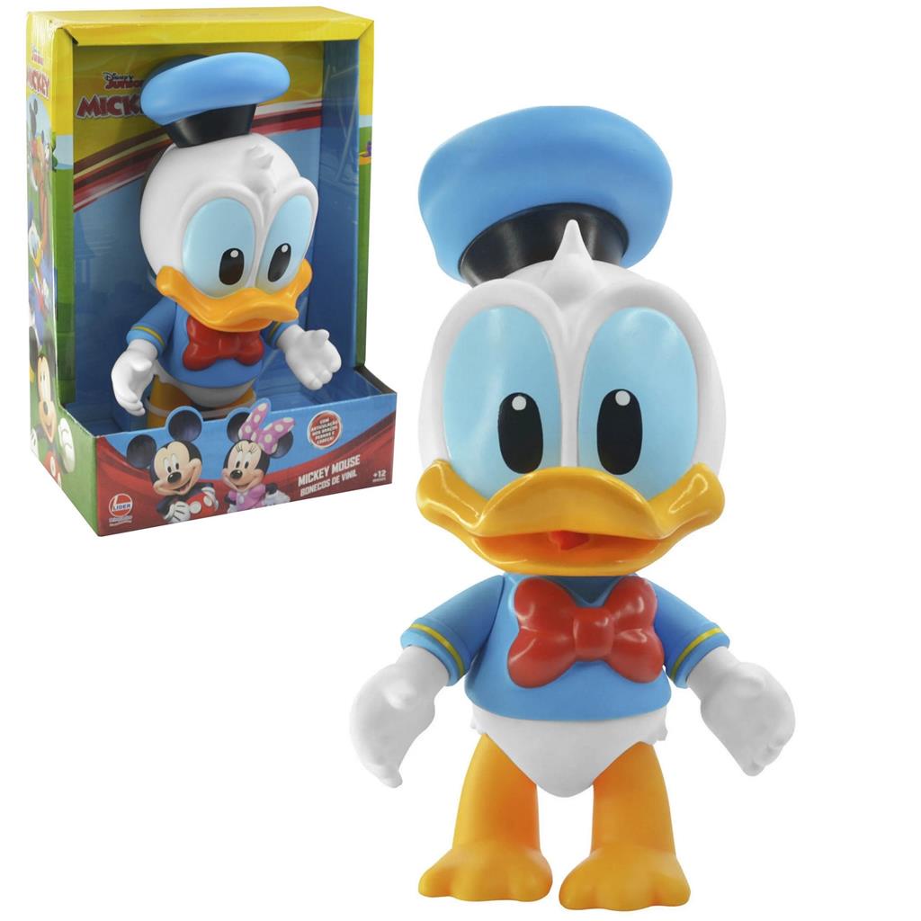 BONECO PATO DONALD BABY DE VINIL - LIDER BRINQUEDOS | Shopee Brasil
