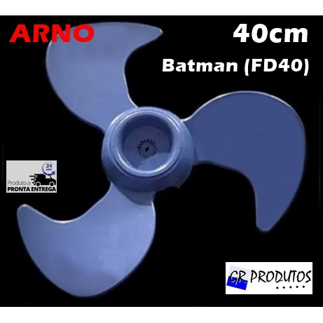Hélice Ventilador Arno 40cm 40 Mod Fd40 Versatile Vitalite Azul Original