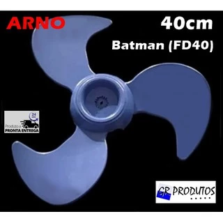 Hélice Ventilador Arno 40cm 40 Mod Fd40 Versatile Vitalite Azul Original