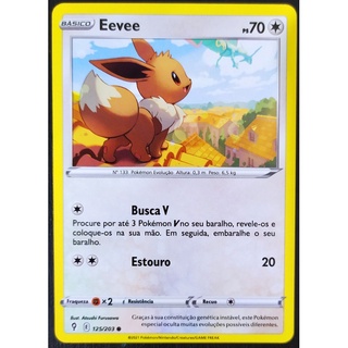 Triple Pack Pokémon Eevee Espada e Escudo 7 Céus em Evolução Copag - 30659