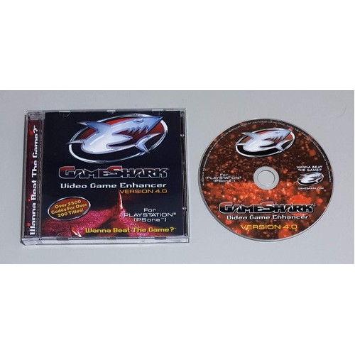 NEW GAME SHARK CD Version Ver 4.0 CDX Interact for PLAYSTATION 1 PSone PS2  3000