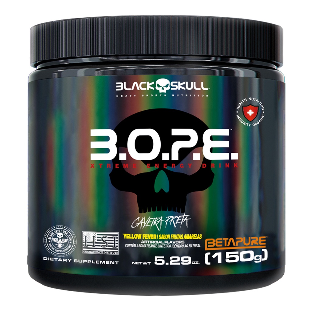 BOPE 150g Pre Treino - Black Skull