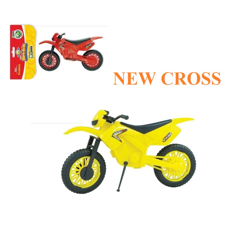 Moto de Brinquedo Infantil Rally Super Cross SXT Suspensão Sortida