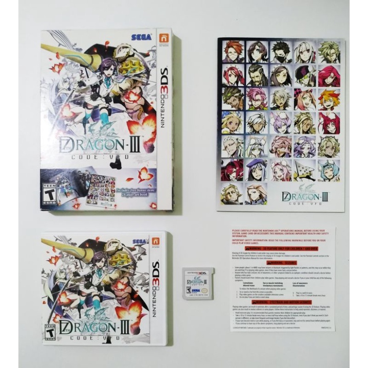 7th Dragon III Code: VFD, Nintendo 3DS games, Games