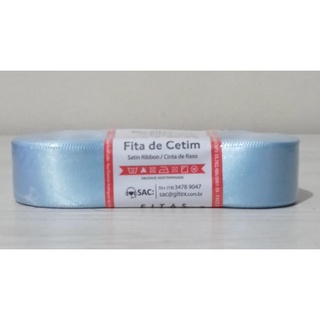 Fita cetim estampa xadrez Gitex® Nº12(48mm) Rolo 10 metros