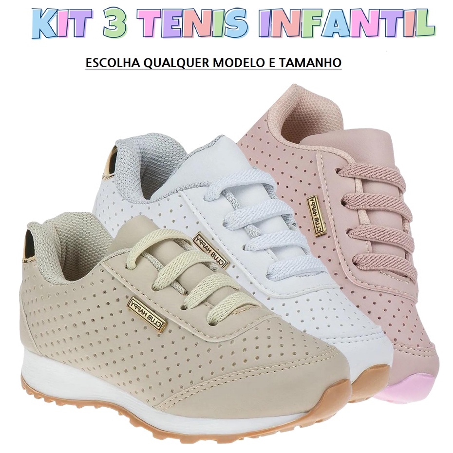 Comprar tenis feminino store infantil