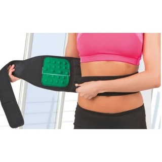 Cinta Abdominal Lombar Terapia Magnética Tira Dor Biofeedbac | Shopee ...