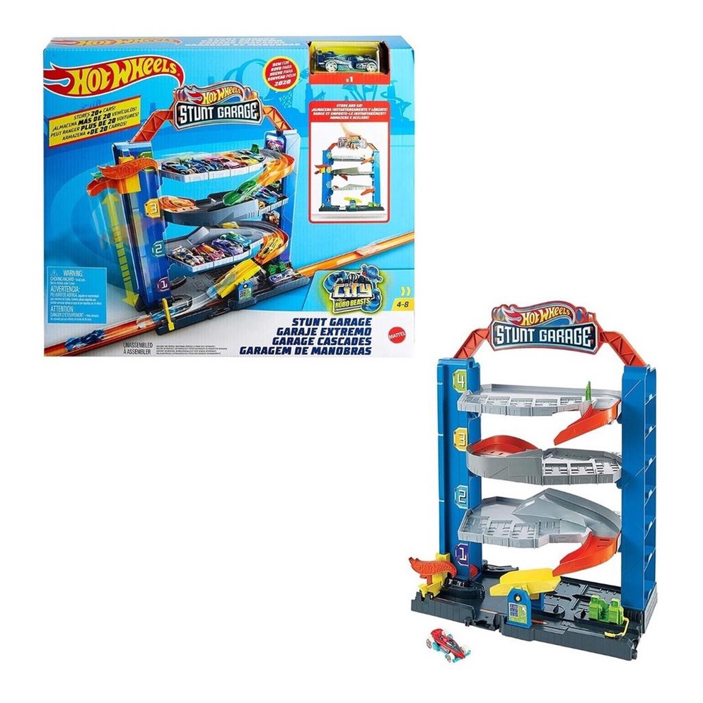 Pista Hot Wheels Action Campeonato Looping Da Mattel Gbf81 - GAMES &  ELETRONICOS