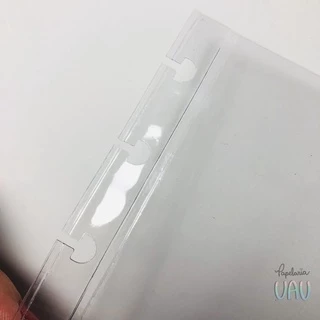 Bolso plástico para caderno de disco