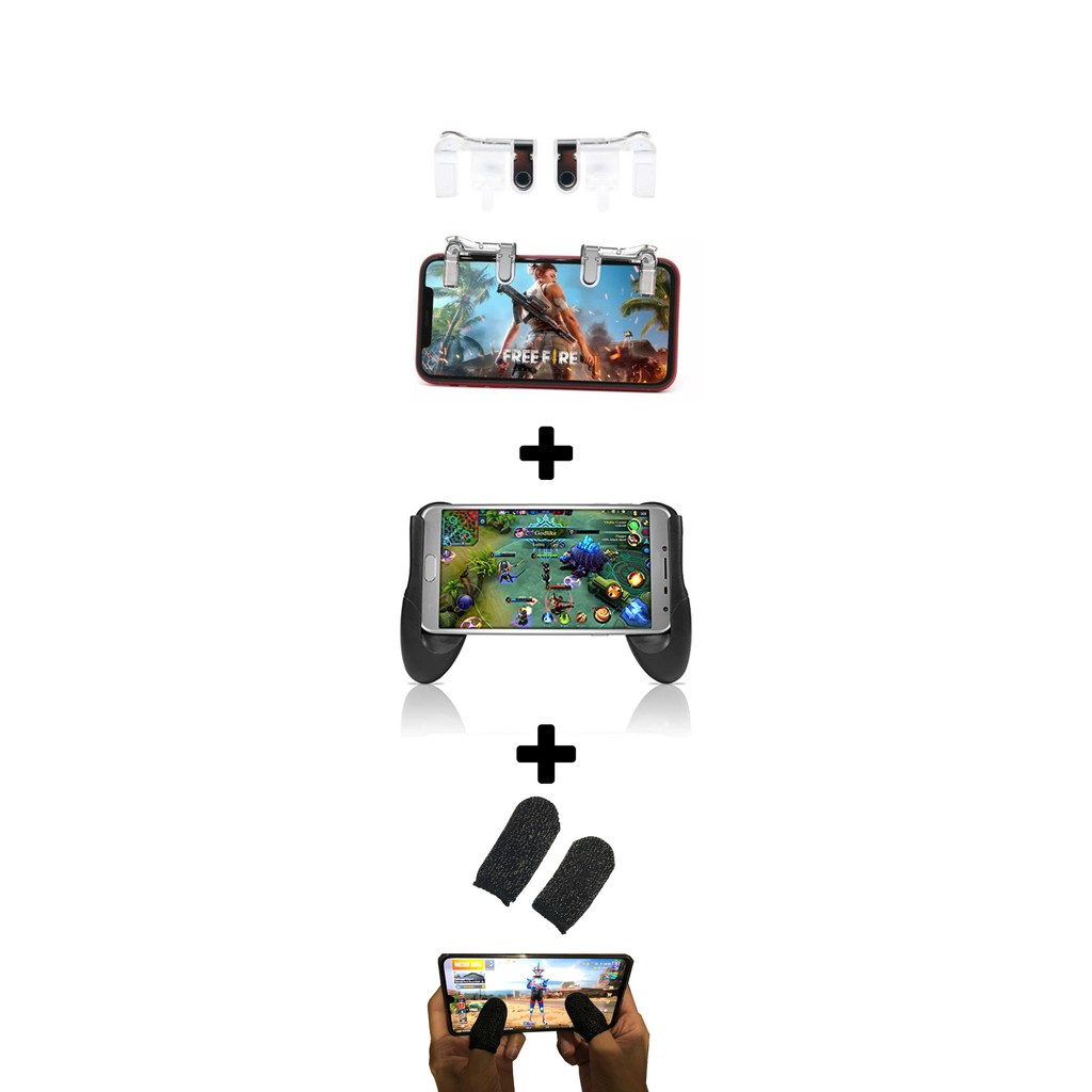 Luvas de jogos para controle de jogos móvel – Luvas de alta