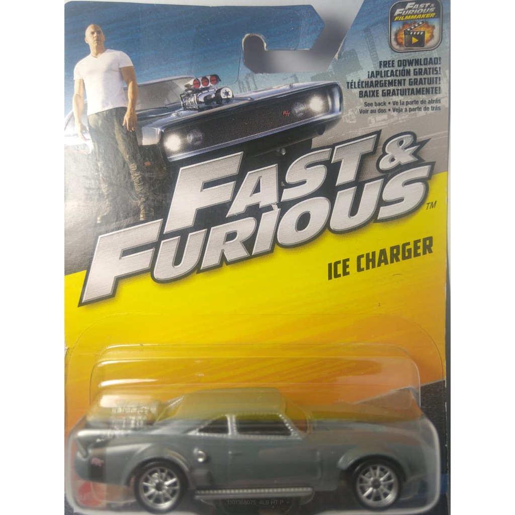 Hot Wheels Velozes e Furiosos Dom Ice Charger - Mattel - Novo Mundo