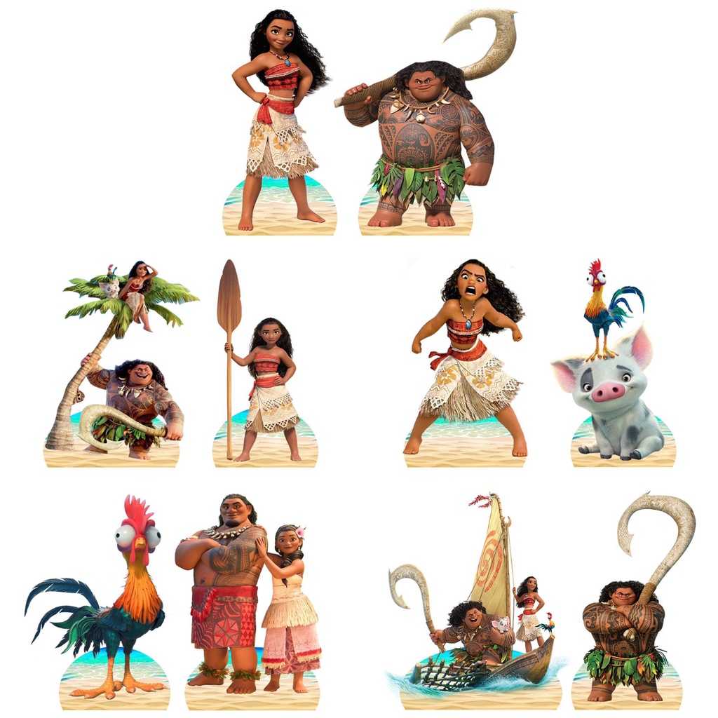 Kit Decoração Festa Infantil Moana