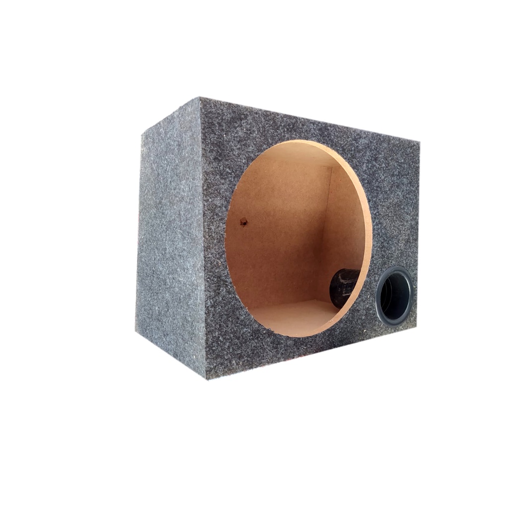 Caixa Som Vazia 1 Sub de 10 polegadas Dutada Som Automotivo