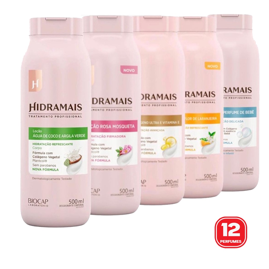 Hidratante - Loção Corporal Hidramais - Diversas fragrâncias - 500ml >