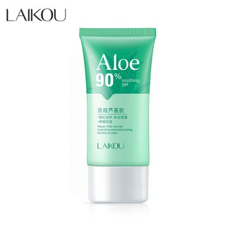 Laikou Gel De Aloe Vera Para Limpeza Do Rosto / Creme Para Remoção De Acne / Controle De Oleosidade