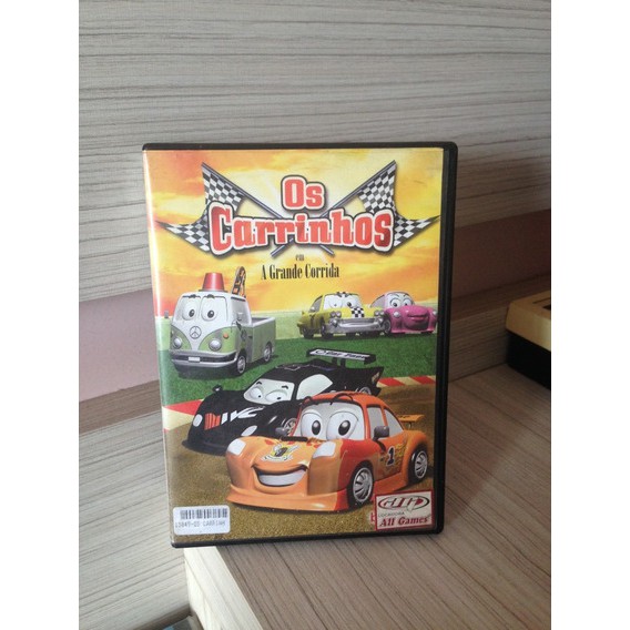 Dvd Os Carrinhos Em A Grande Corrida Shopee Brasil