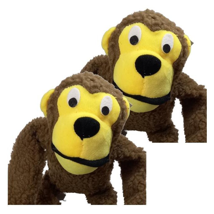 Brinquedo para Cachorros Pelúcia Macaco Fofo