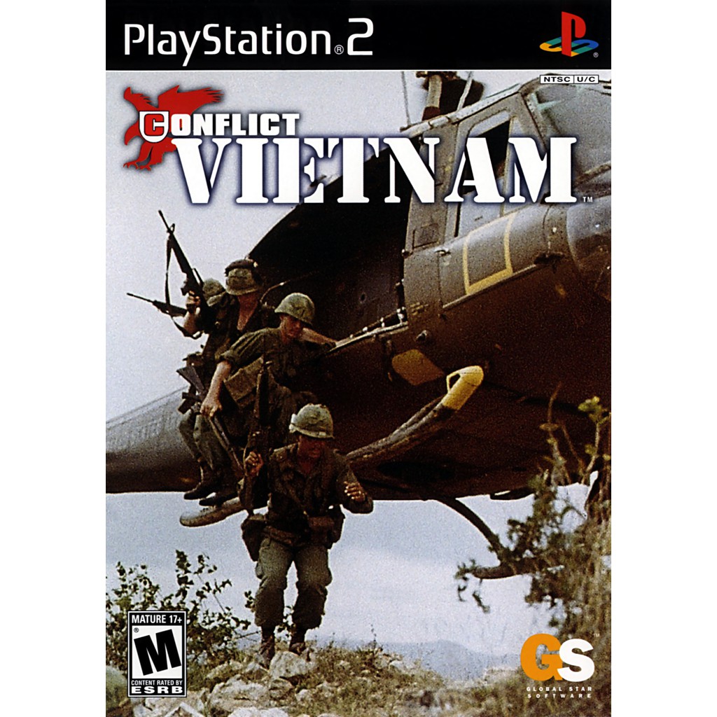 PS2] - Conflict Vietnam - [Missão 1 - Ghost Town - Hard] - PT-BR - 60Fps -  [HD] 