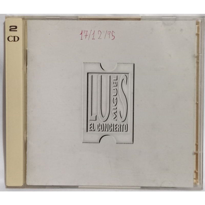 Cd Luis Miguel El Concierto ( Made in Germany ) Shopee Brasil