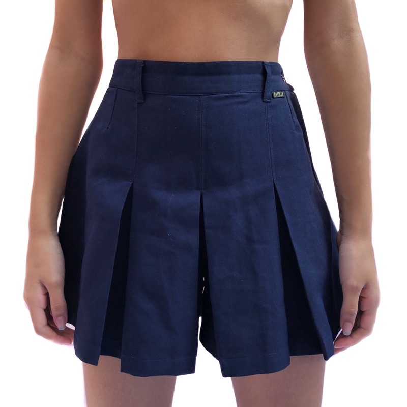 Shorts saia cheap azul marinho