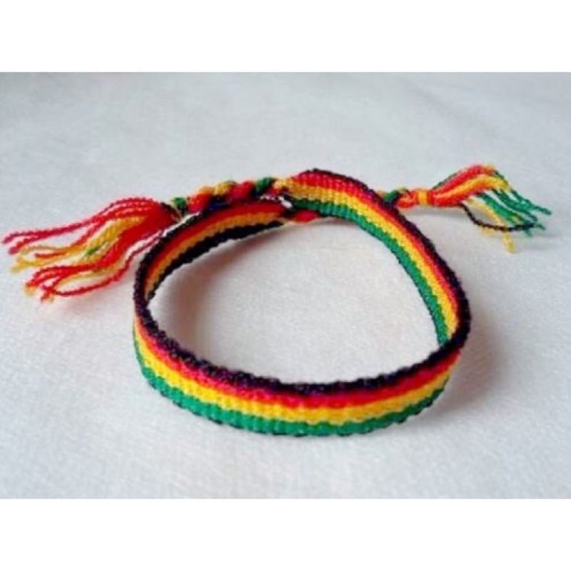 Pulseira do Bob Marley reggae Jamaica amizade novo