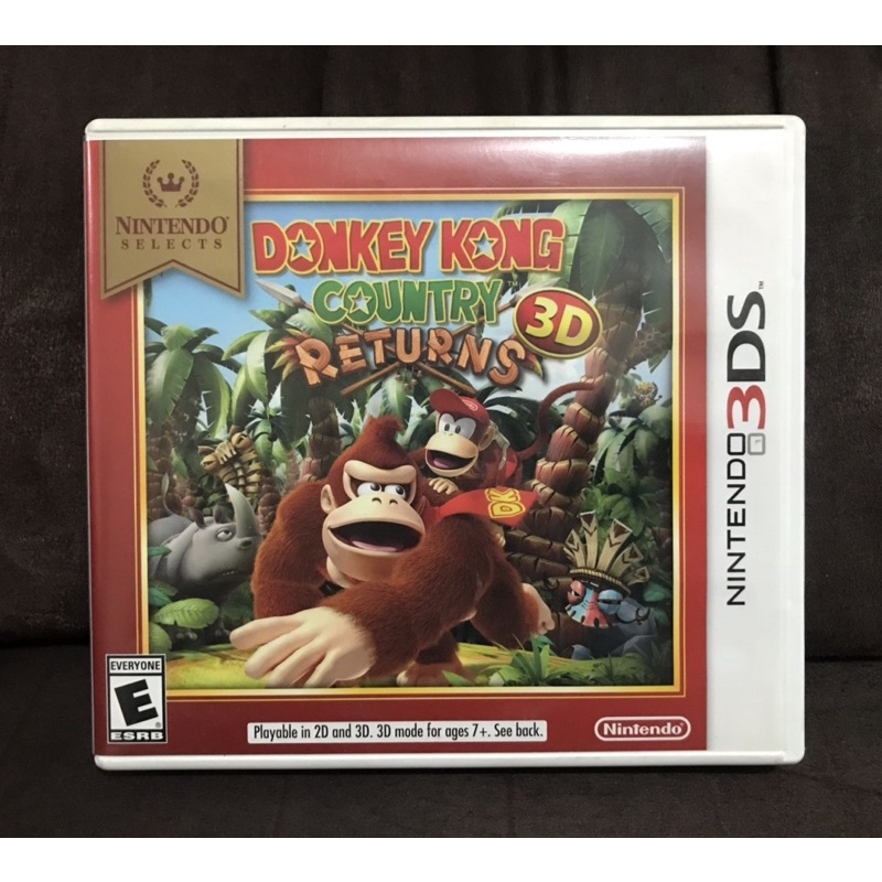 Jogo Donkey Kong Country Returns 3D Original Nintendo 3DS Shopee