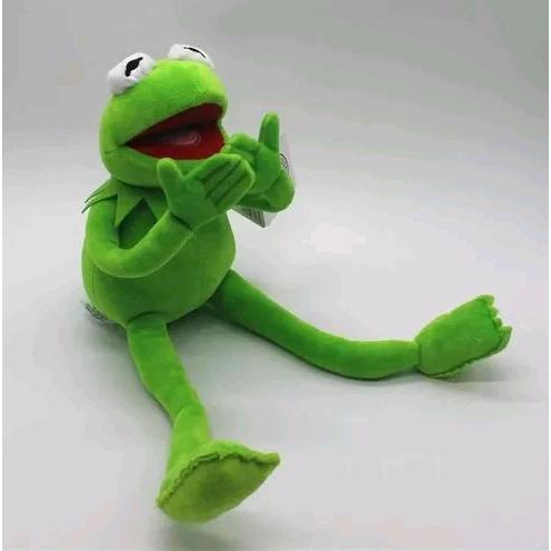 Caco Kermit Sapo Muppets Vila Sésamo 40cm Antialérgico