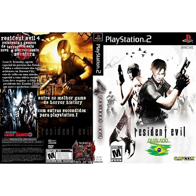 Resident Evil 4 Waly MOD Edition Dublado PT-BR - PS2 ISO RIP 