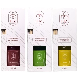 Kit com 12 Difusor Aromatizador de Ambiente -270 ML