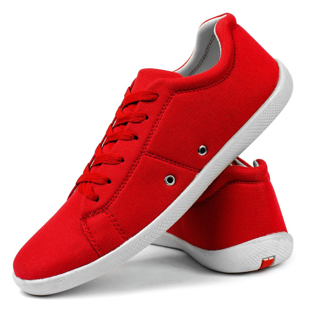 Sapatenis vermelho sale masculino