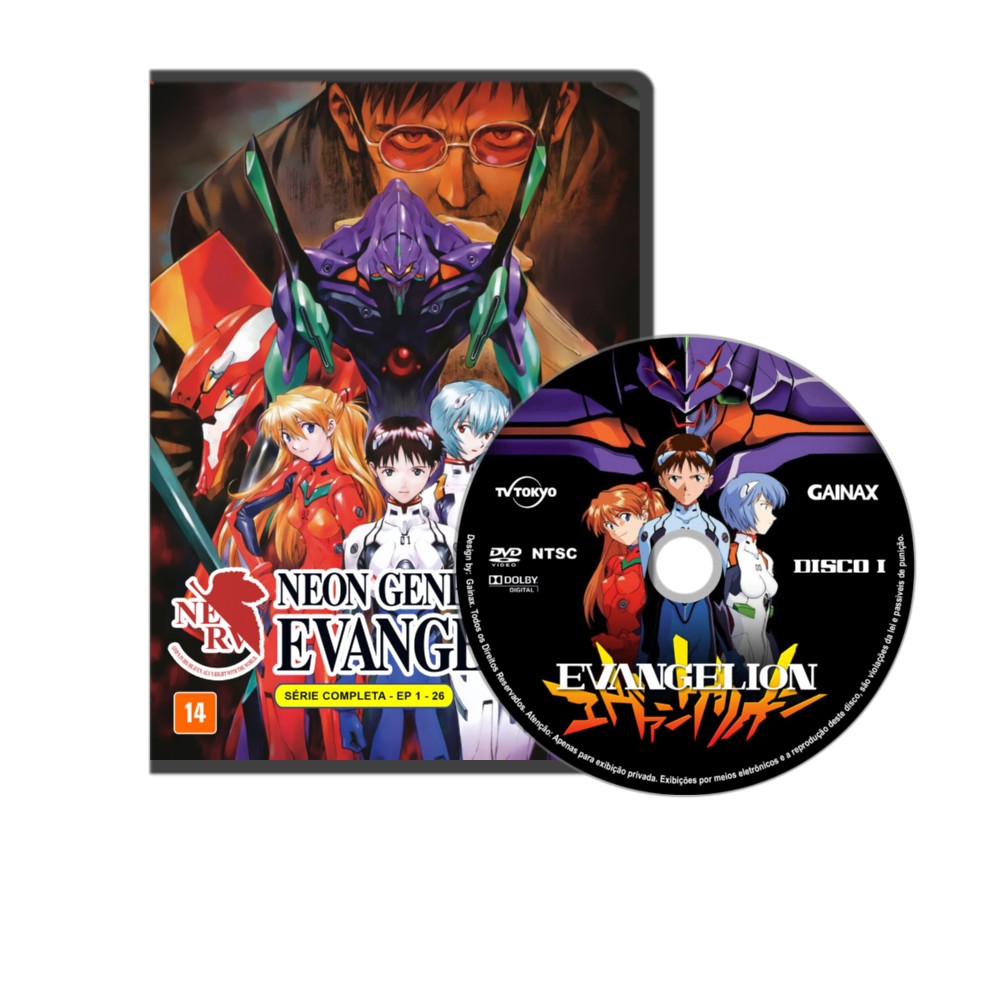 Anime Neon Genesis Evangelion Série Completa | Shopee Brasil