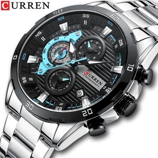 CURREN Relógio De Pulso Masculino Luxuoso Original À Prova D