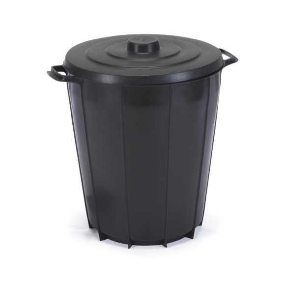 Lixeira 35 litros - Preta - INJEPLASTEC