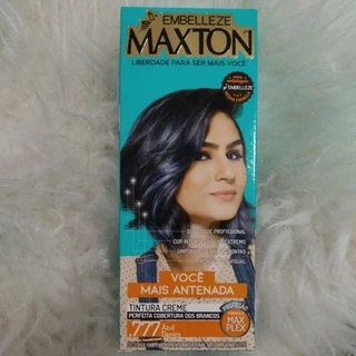 Tinta de Cabelo Maxton Você Mais Antenada Azul Denim .777 KIT ECONOMICO