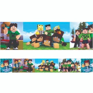 Minecraft Over World Shelter Set Figuras Montáveis De Papel Adesivo  Multikids - BR148 BR148