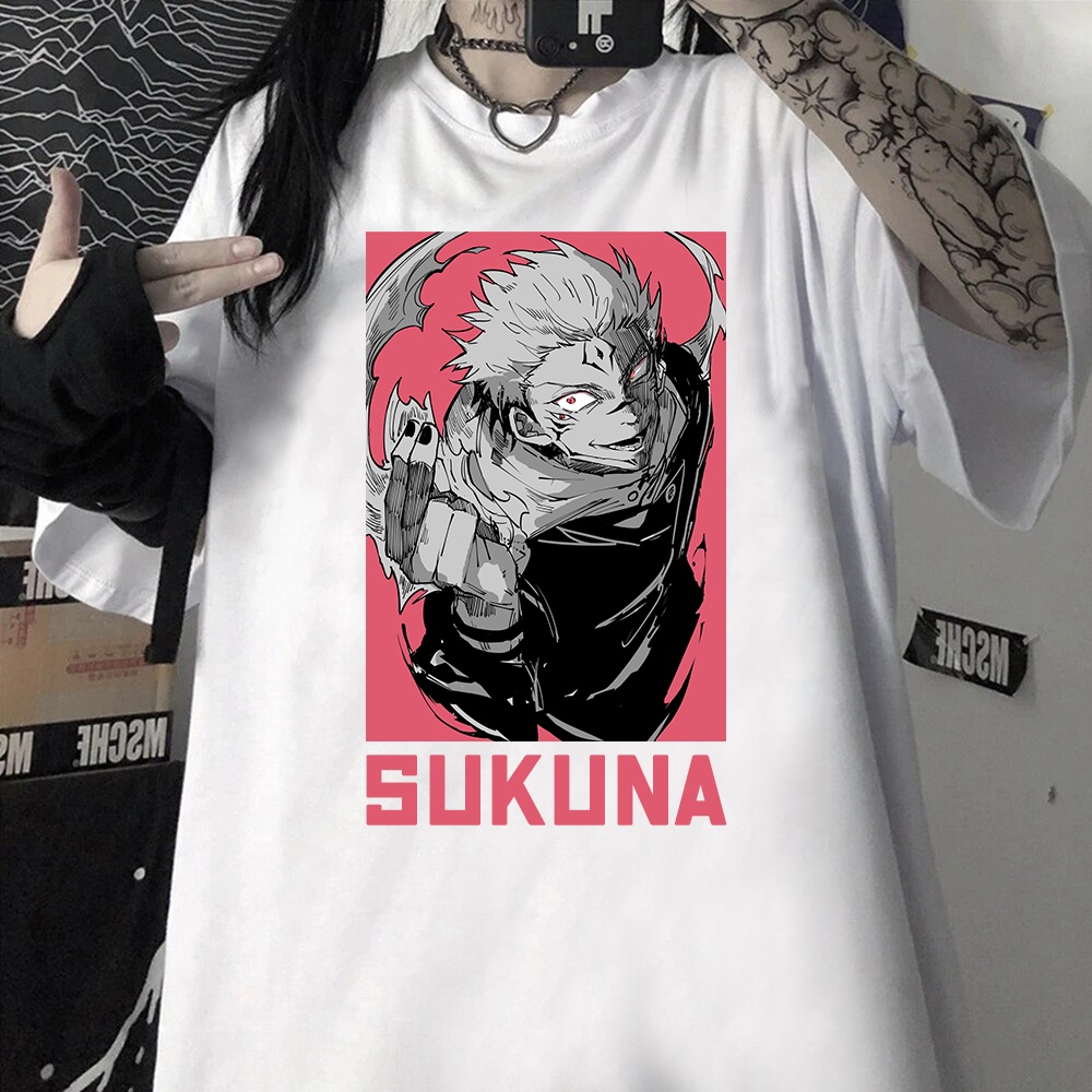 Camiseta Sukuna Jujutsu no Kaisen Unissex