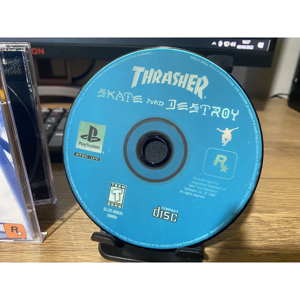 THRASHER Skate and Destroy para PS1 | Shopee Brasil
