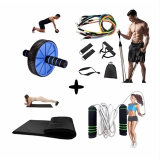 kit de Academia Funcional e Exercícios em Casa - kit C/4 Produto Completo Promoção