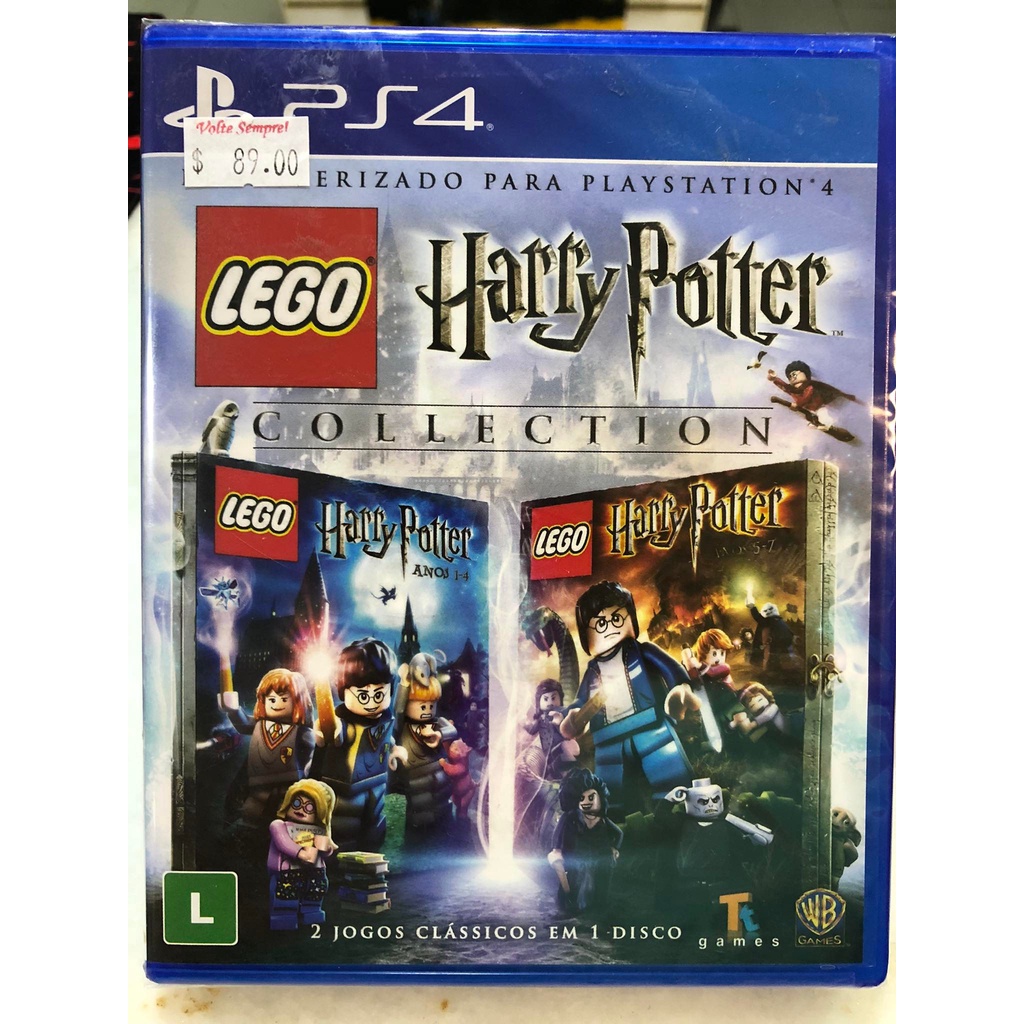 Jogo Lego Harry Potter Collection Switch Midia Fisica
