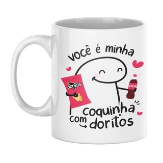 Caneca Cerâmica Florks Meme Dia dos Namorados Já Faz Uns Anos Que a Gente  Se Atura - 325ml no Shoptime