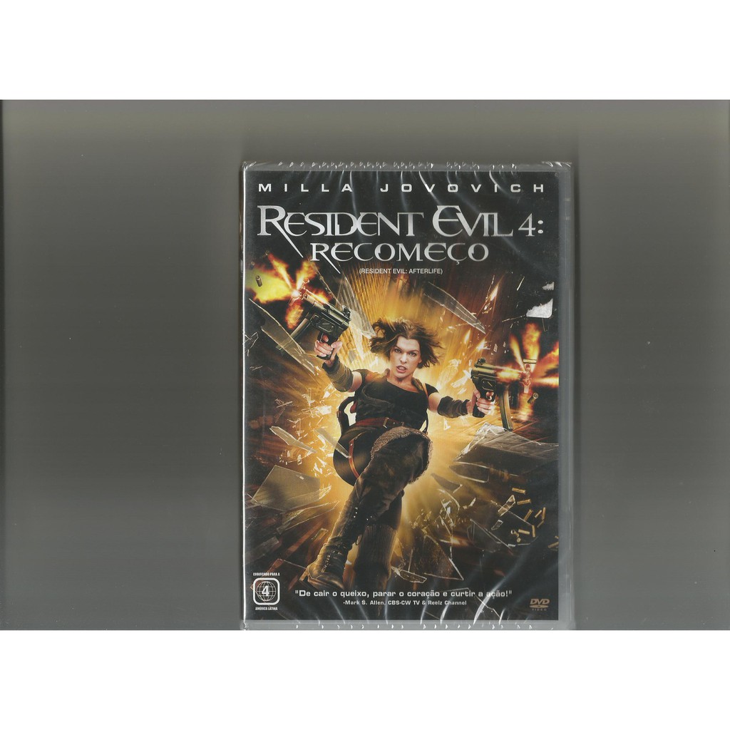 Resident Evil 4 Recomeço - DVD Ação Multisom