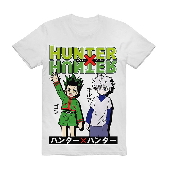 Camiseta Feminina Anime Hunter x Hunter Killua Gon Unissex