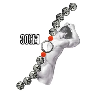 Plug Massageador Anal De Próstata 30CM Unissex / Estimulador do Sexo anal