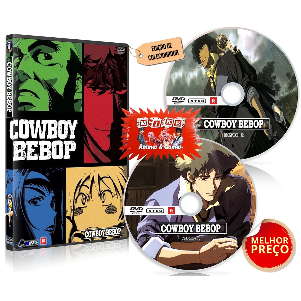 Dvd Cowboy Bebop Dublado + Filme série completa