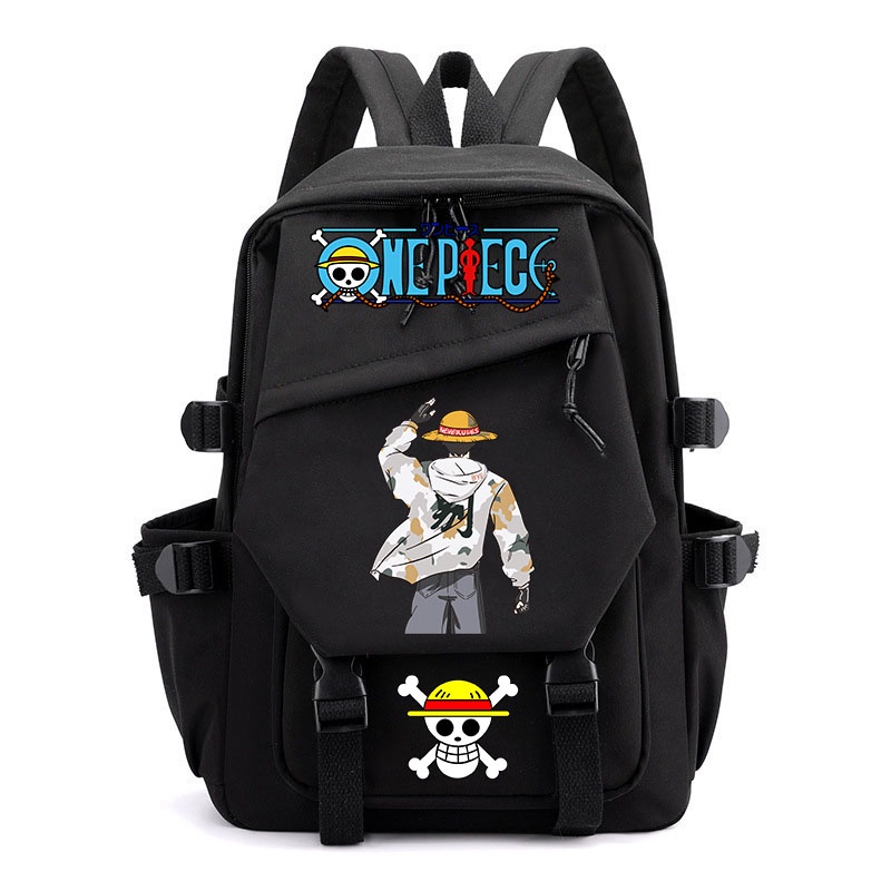 Mochila One Piece anime manga adolescentes escolar do estudante