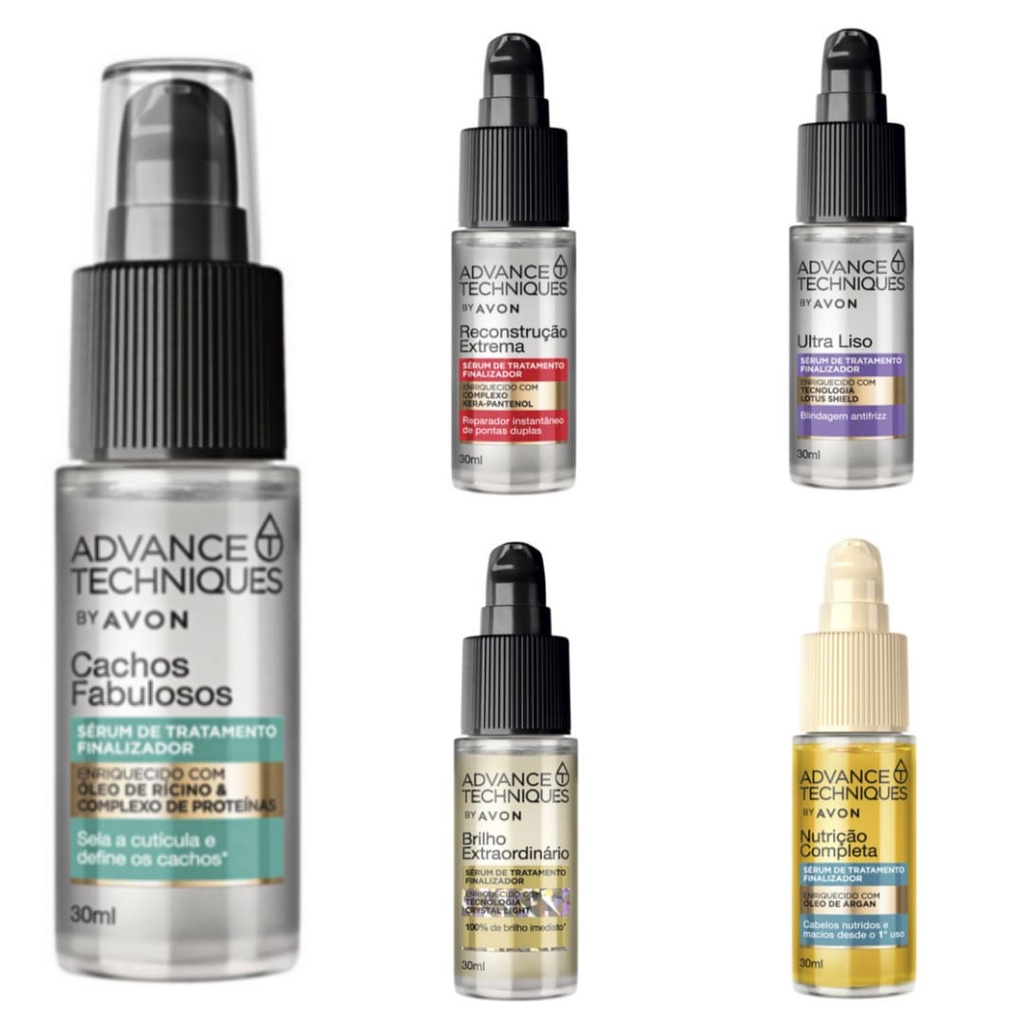 Óleo Reparador De Pontas - Avon Advance - 30ml Cada. Escolha O Seu ...