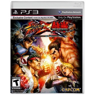 Street Fighter X Tekken Ps3 Mídia Física Usado